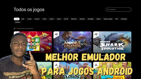 rodar jogos android no pc